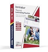 3 mil laminating pouch film sheets paper