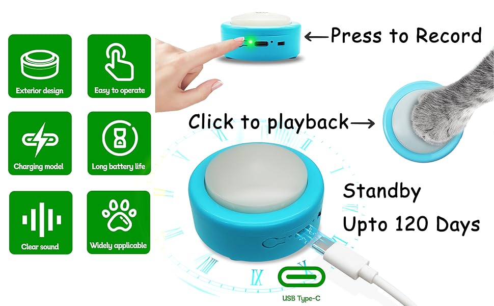 pet button functions