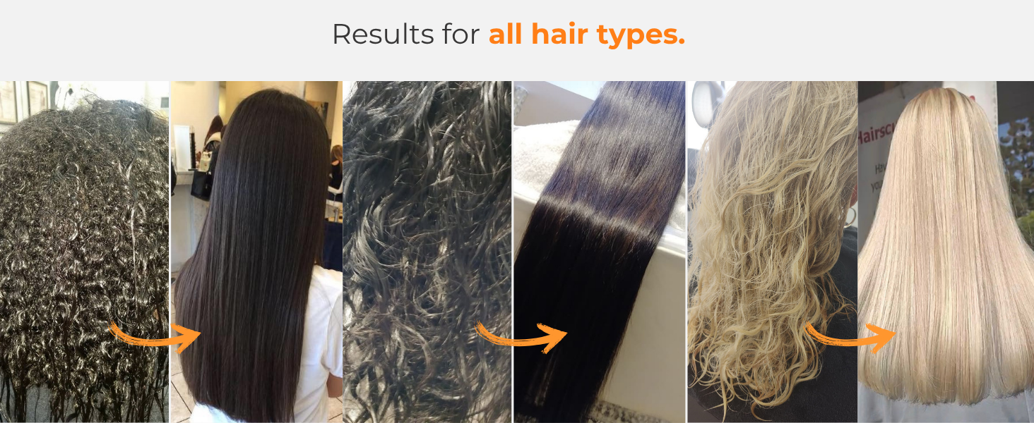 Buriti Liss Results for all hair types