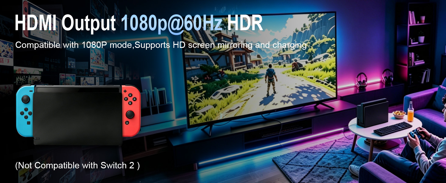 nintendo switch oled dock,nintendo switch tv dock,nintendo switch base dock,TV Dock Station