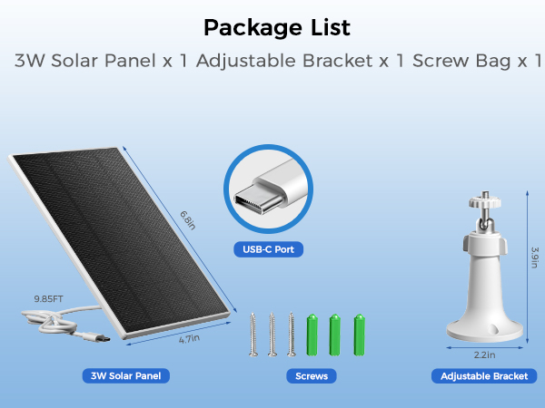 3w solar panel