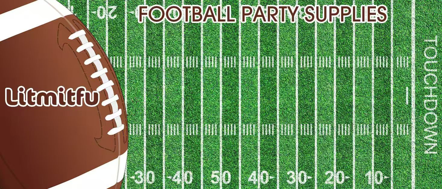 Football Party Supplies Plates Napkins Tableware Set Party Decorations Football Birthday Party