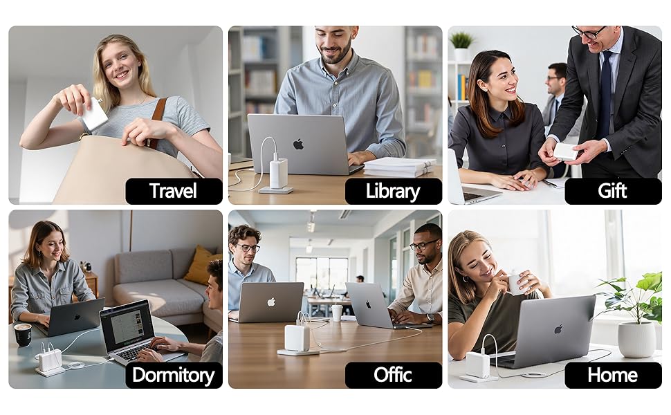 Universal compatibility charger block