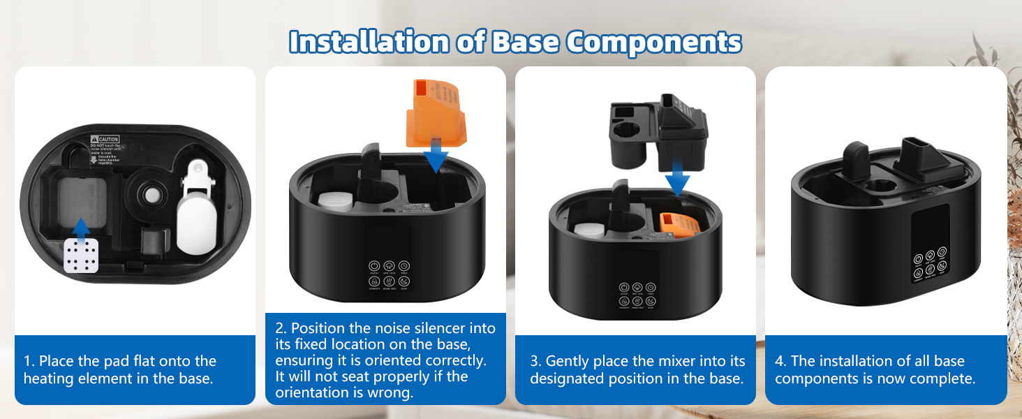 Installation of accessories