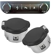 Zosgrew 2 PCS Car Outlet 2 Plug Cover Cap, 12V Power Outlet Dash Retainer, Cigarette Lighter Sock...