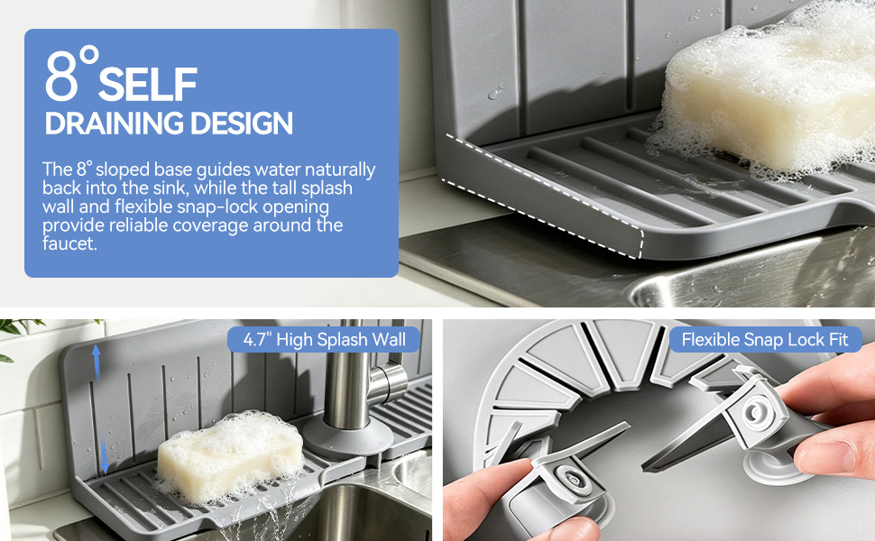 Faucet Mat for Kitchen Sink