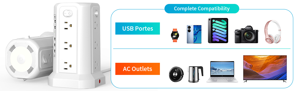Power Strip Surge Protector