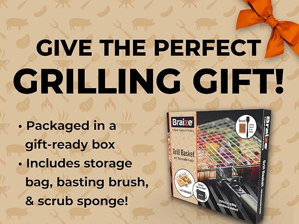 Grill basket gift