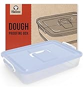 Chef Pomodoro Pizza Dough Proofing Box, 14 x 11-Inch, Pizza Dough Container, Fits 4-6 Dough Balls...