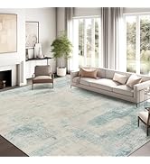 zesthome Washable Rug 8x10, Modern Abstract Rugs for Living Room, Ultra Soft 8x10 Area Rugs, Stai...