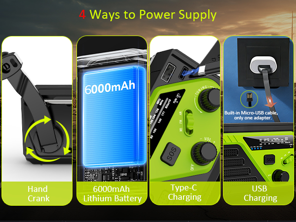 crank emergency radio