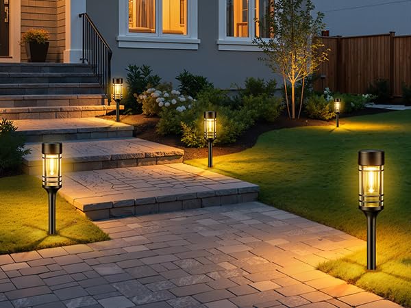 Solar Pathway Lights Outdoor