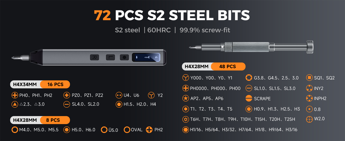 83 in 1 Cordless Rechargeable Small Power Screwdriver Set