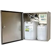 Mosquito Killer Machine Dual Reservoir Stainless Steel - Customizable Coverage, Easy Installation...
