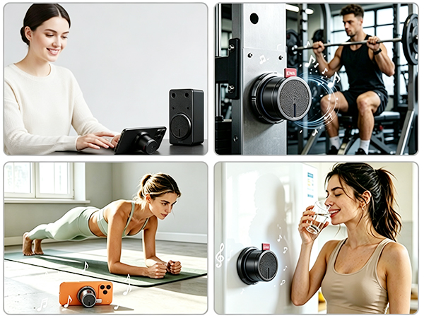 Magnetic Portable Bluetooth Speaker