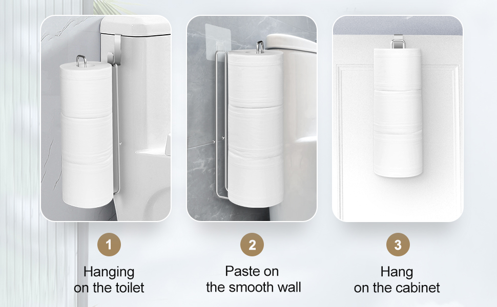 over the tank toilet paper holder