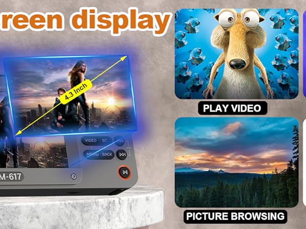 AM FM SW Video Radio