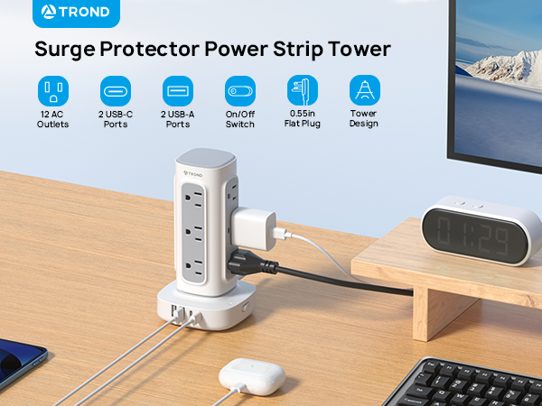 power strip tower
