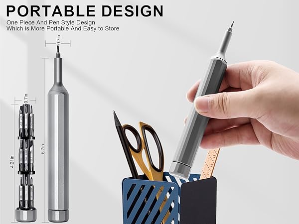 Portable Multi-Purpose Screwdriver
