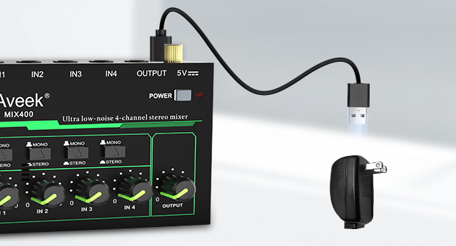 audio mixer 4 channel mixer small mini audio mixer goxlr sound board xlr interface podcast dj mixer