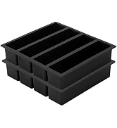 Vinkoe Kitchen Silicone Ice Cube Trays Large for Whisky, Collins Ice Cube Mold Tray Also Used for...
