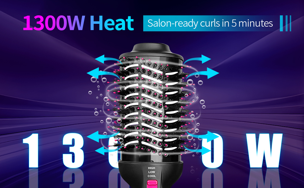 blowout brush hair dryer