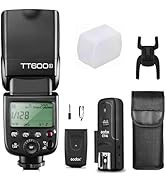 Godox TT600S Flash and CT-16 Trigger Kit - Compatible with Sony DSLR Cameras - Wireless Flash and...