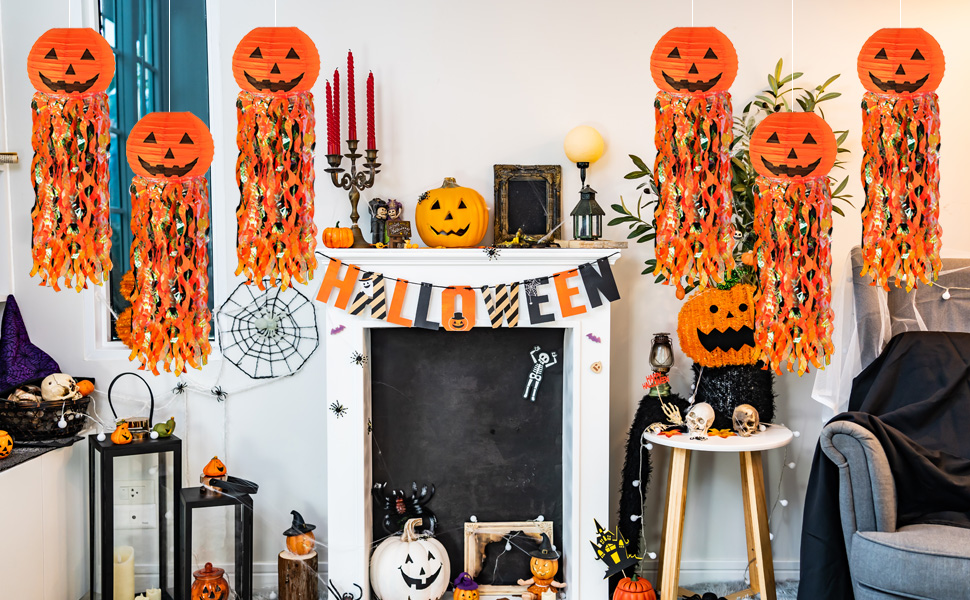 halloween paper lanterns