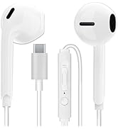 MAS CARNEY USB C Headphones TH6, Built-in Digital Chipset, Microphone, and Remote Control, Compat...