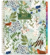 Vondafe 2027 Monthly Planner, JAN. 2027 - DEC. 2027, 9" x 11" | 2027 Calendar Planner with Colorf...