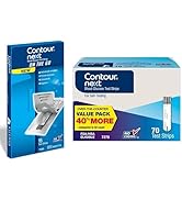 Contour Next Blood Glucose Test Strips for Diabetes – 70 and 15 Count (2 Pack, Total 85) – Accura...