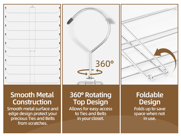 belt hanger for closet