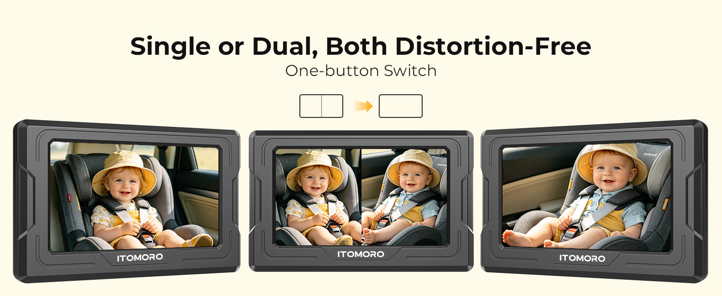 dual car camera baby monitor