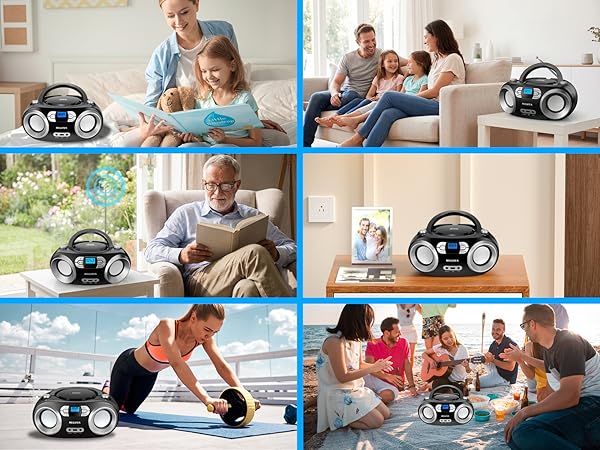 Megatek Stereo CD Boombox