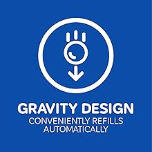 gravity design refills automatically