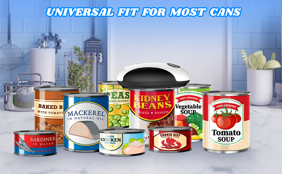 rechargeable can opener cordless battery operated powered usb automatic auto electric one touch mini