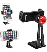Ruittos Phone Holder for Tripod, Metal Cellphone Tripod Adapter 360 Degree Rotation Vertical Vide...