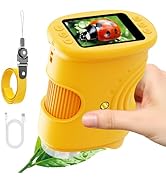 1000X Handheld Digital Microscope for Kids – 2-Inch Screen STEM Toy, Christmas Birthday Gift for ...