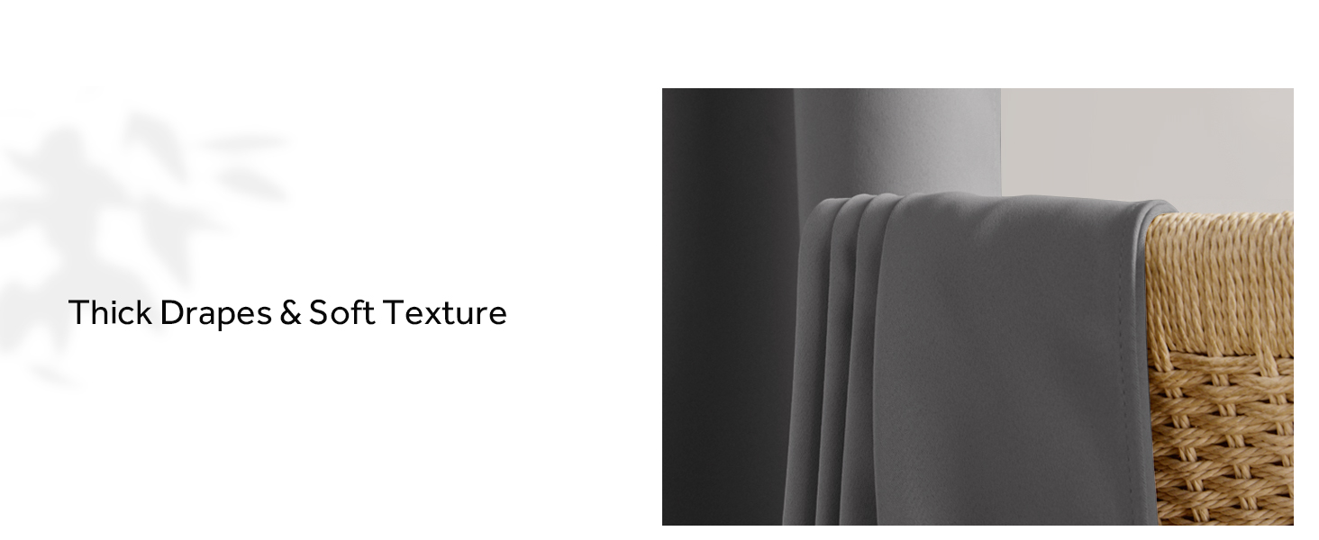 thick thermal blackout curtains