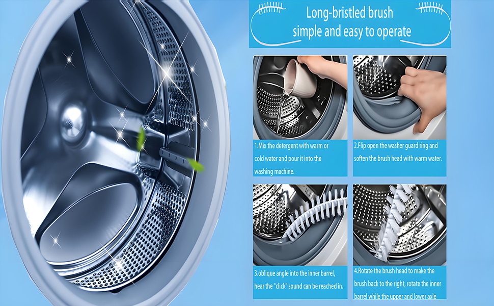 Easy 4-Step Washer Cleaning