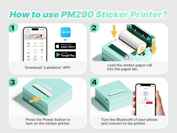 sticker printer mini printer sticker maker machine print pod mini sticker printer mini photo printer