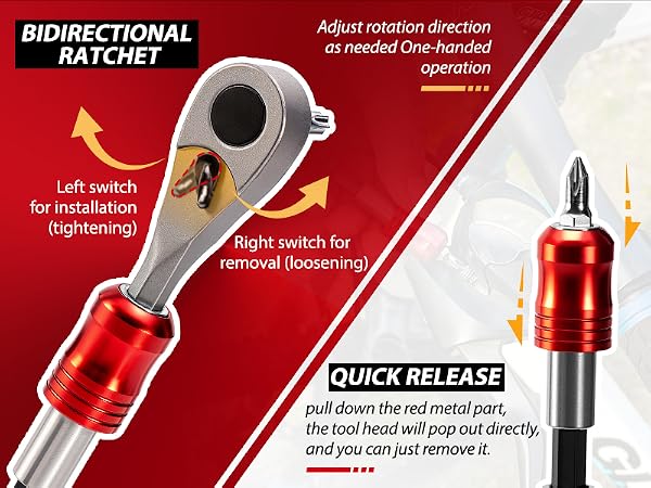 multi tool with bidirectional ratchet wrench