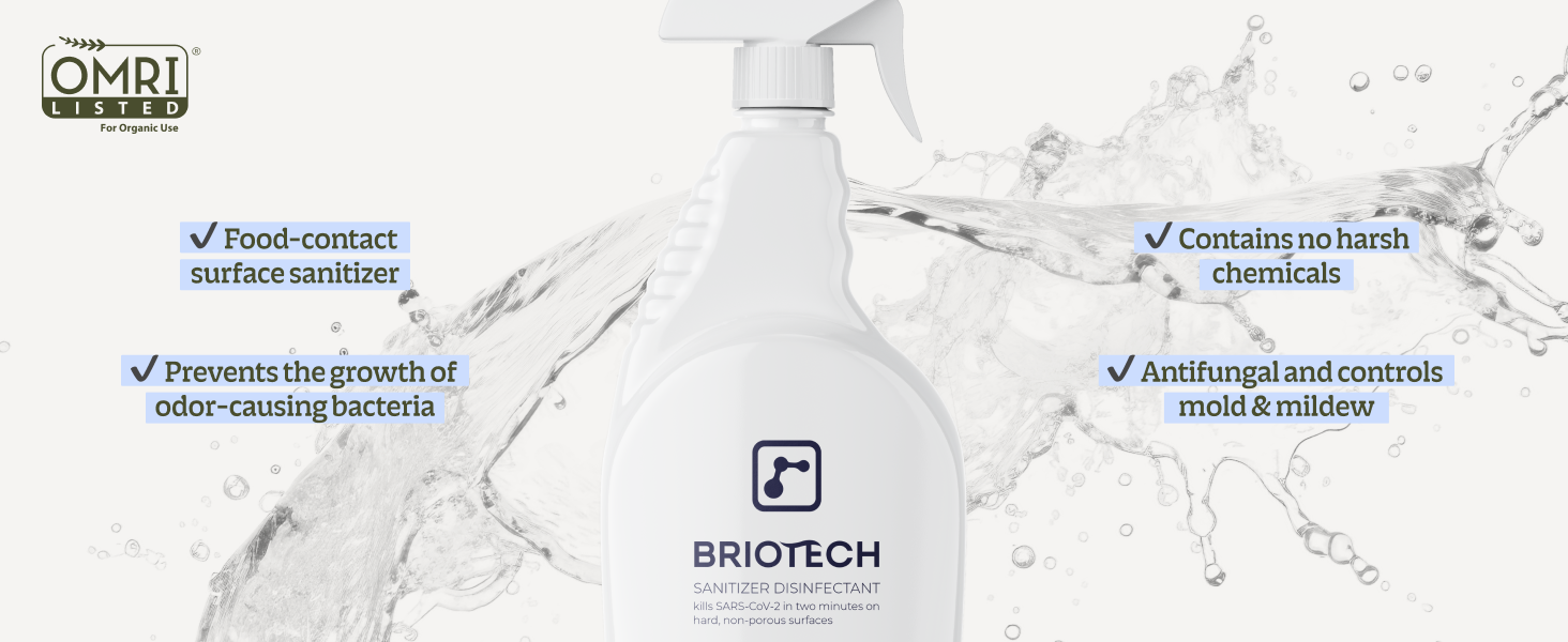 Food contact surface sanitizer