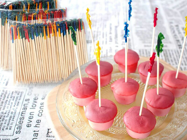 Cocktail Party Toothpicks for Fruit,Appetizers,Club Sandwiches,Parties