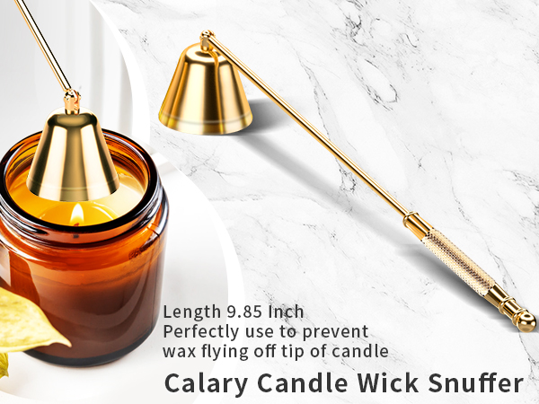 calary Candle Wick Trimmer, Candle Snuffer and Wick Dippe