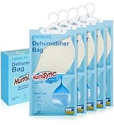 Moisture Absorbers, Hanging Closet Dehumidifier Bags 9.8 OZ, Portable Dehumidifiers for Wardrobes...