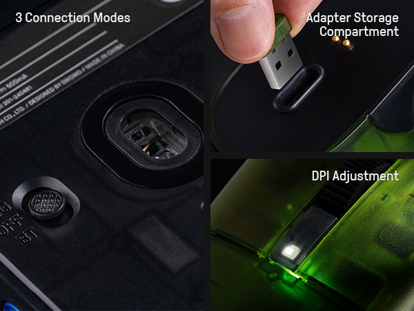 wireless Mouse Customizable mouse PAW 3395 Sensor mouse gaming mouse Programmable buttons