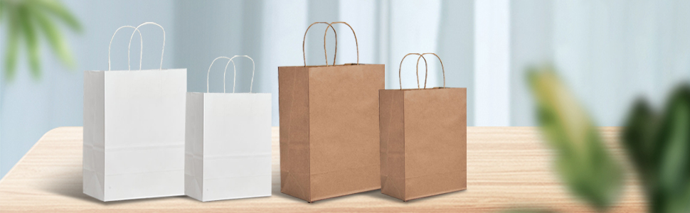 paper bags with handles