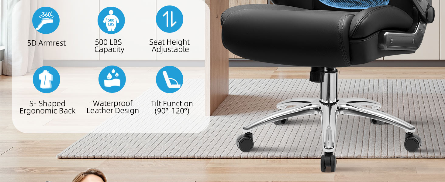 big and tall office chair