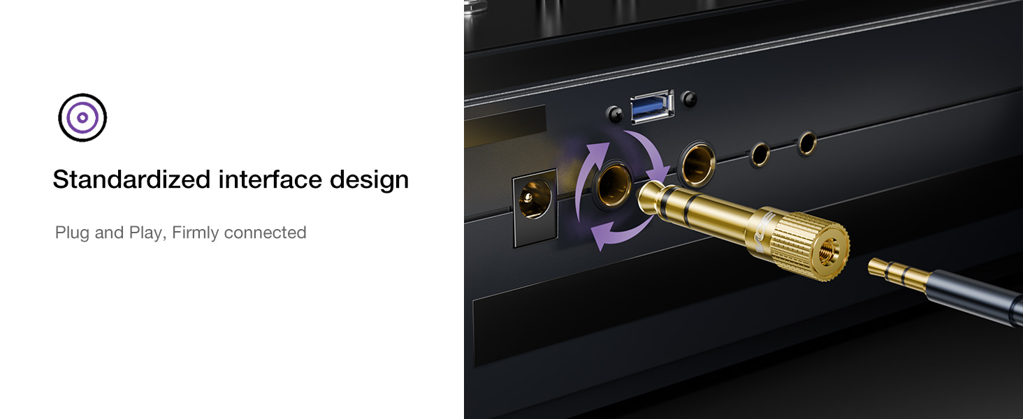 1/4 headphone adapter